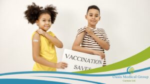vaccinated kids